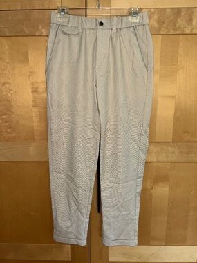 Mens Manfinity Khaki Cuffed Pants Beige (Small)
